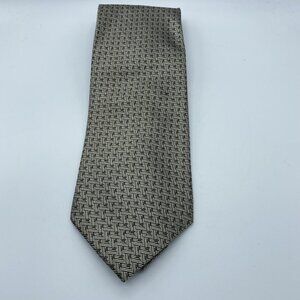 Ivano Biagi Bronze Brown Pewter Men's Tie 100% Silk Neck Tie Made In Italy